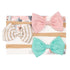 Baby Girls Headband Infant Elastic Headwear Kids Hair Accessories Bow Set For Baby Girls