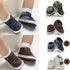 0-18M Newborn Baby Soft Sole Shoes Boys Kids Lace-Up Ankle Boots Sneakers Perfect Baby Gift