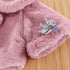 New Luxury Baby Warm Cute Princess Fur Cloak  Jacket For Baby Girls In Elegant Winter Design