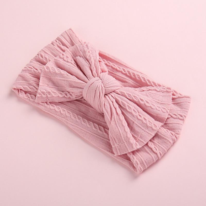 Modern Baby Girl Headband Autumn Winter Twist Knot Hair Band Knit Cotton Elastic Headbands Turban