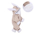 Elegant Baby Clothes Rompers Jumpsuits Newborn Cartoon Little Bee Rabbit Ears Zipper Clothes Cotton Jackets For Kids