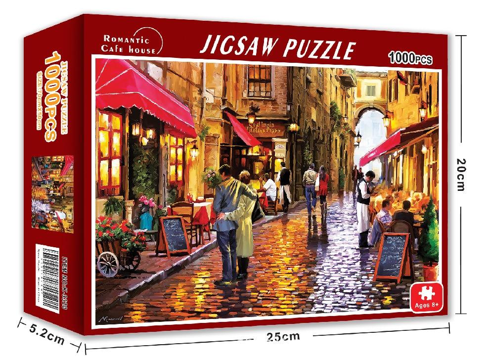 Puzzles 1000 Pieces Wooden Assembling Picture Space Travel Puzzles Toys For Adults Children Kids Home Games