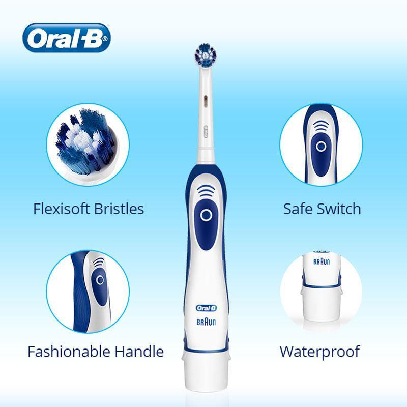 Sonic Vibration Electric Toothbrush 2D Rotating Electronic Toothbrush Oral Hygiene Dental Teeth Brush With Replaceable Heads Teethbrush For Adults