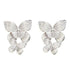 Fashion Bohemian punk Earrings Jewelry gold & silver color butterfly shape Stud Earrings