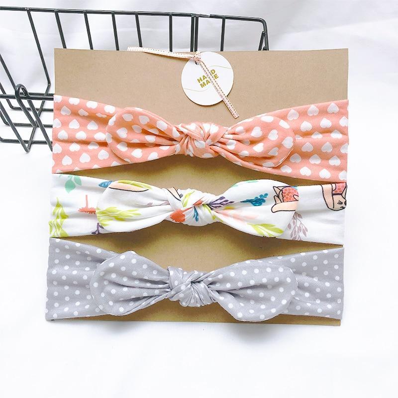 Baby Headbands For Newborn Hair Band Cute Baby Bow Flower Elastic Bow Headwear Kids Gifts Girl Hair Accessories