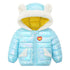 Shiny Modern Luxury Speciall Designed Winter Outerwear Hooded Coat & Jacket Winter Fashion Kids clothing Models For  Babies and Girls 3-24 Months