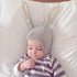 Mdoern Luxury Toddler Infant Knitted Baby Hat Adorable Rabbit Long Ear Hat Baby Bunny Beanie Cap Photo Props Cap