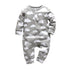 Modern Printed Baby Boys and Girls Romper Cotton Long Sleeve Jumpsuit for Infant Clothing Newborn Baby Kids