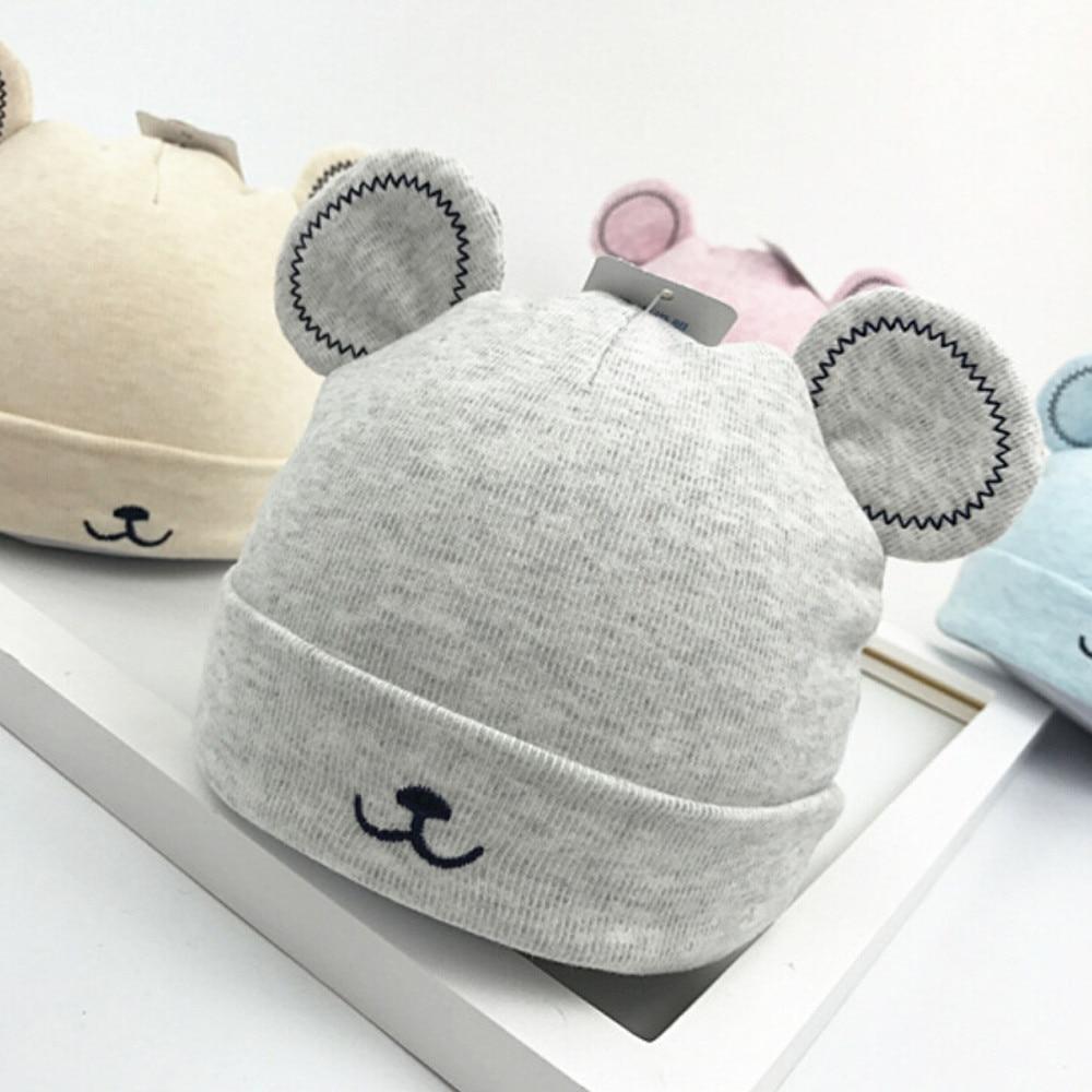 Modern Baby Hat Toddler Girls Boy Ears Plush Cap Winter Warm Bear Hat Cute Ears Plush Cap Beanie