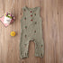 Baby Romper Sleeveless Newborn Baby Girl Boy Clothes Cactus Print Romper Jumpsuit Soft Baby Outfit One Piece Jumpsuit Pajamas