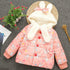 Luxury Newborn Children Plus Cute Hooded Cotton Jacket  Infant Clothing for Baby Girls In Elegant Colorful Design  For Winter