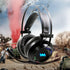 Modern Gaming Headset with Mic LED Light Deep Bass Game Stereo Earphones Headphones for PC PS4 (Black)