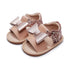 Baby Kids Girl Sandals Pre Walker Newborn PU Leather Soft Sole Shoes Bowknot Girls Shoes