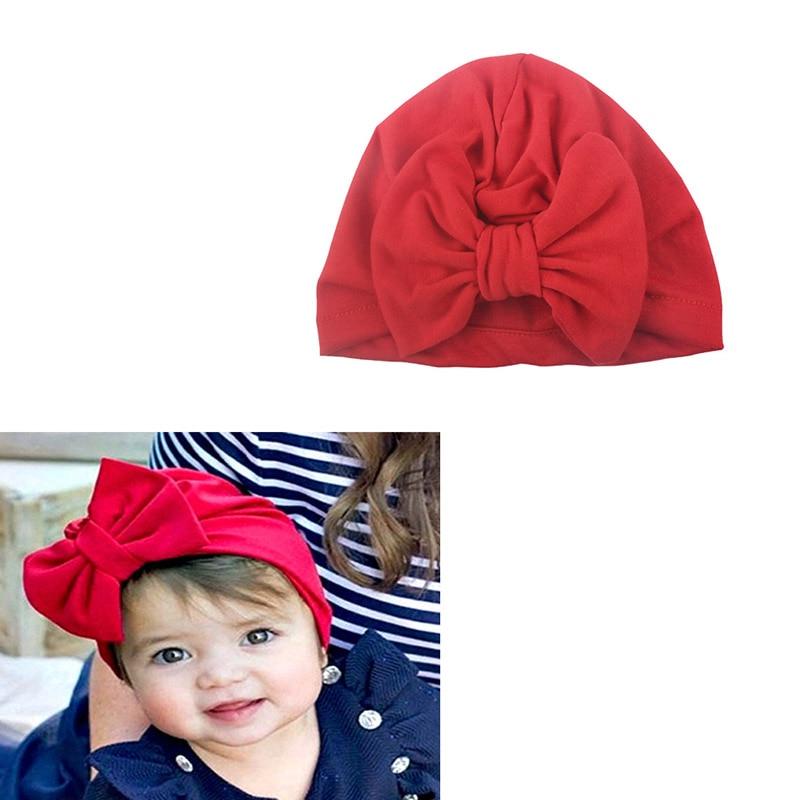 Baby Hat Soft Lovely Flower bowknot for Baby Girl Toddler Turban Hir Band Cap Newborn Headwrap Hat Baby Hairband