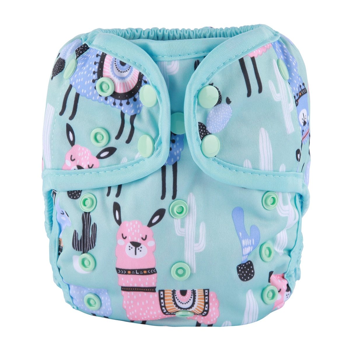 Baby Girl Pink One Size Cloth Diaper Cover Comfortable Nappy With Double Gusset Cartoon Designs Baby Boys Diapers