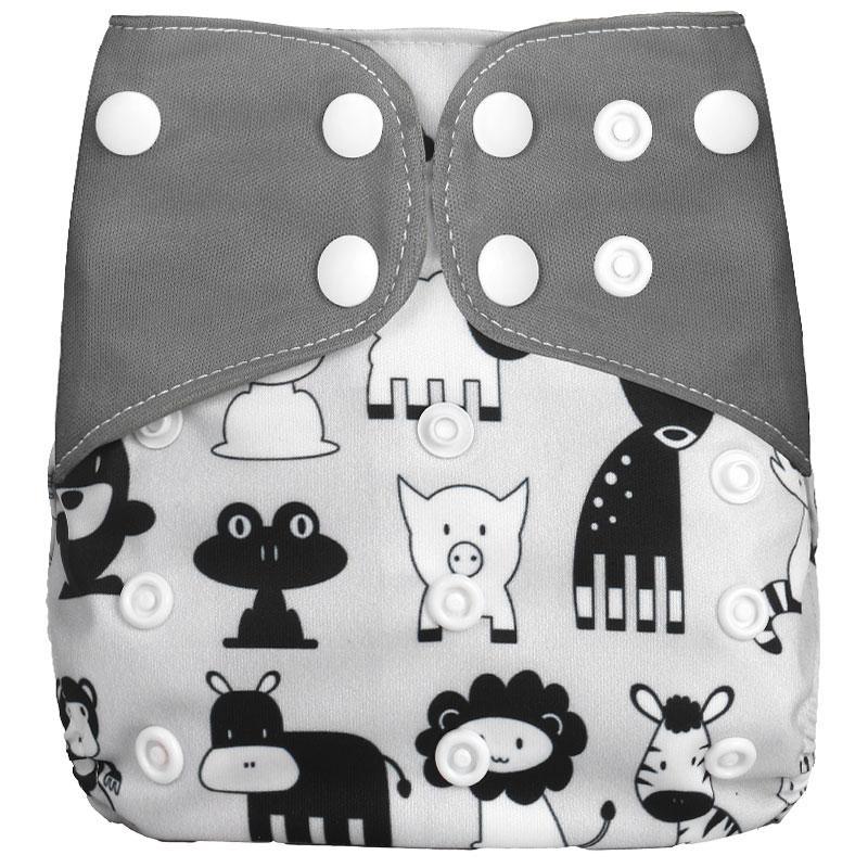 Comfortable Reusable One Size Pocket Adjustable Baby Nappies Inner Cloth Breathable Diaper