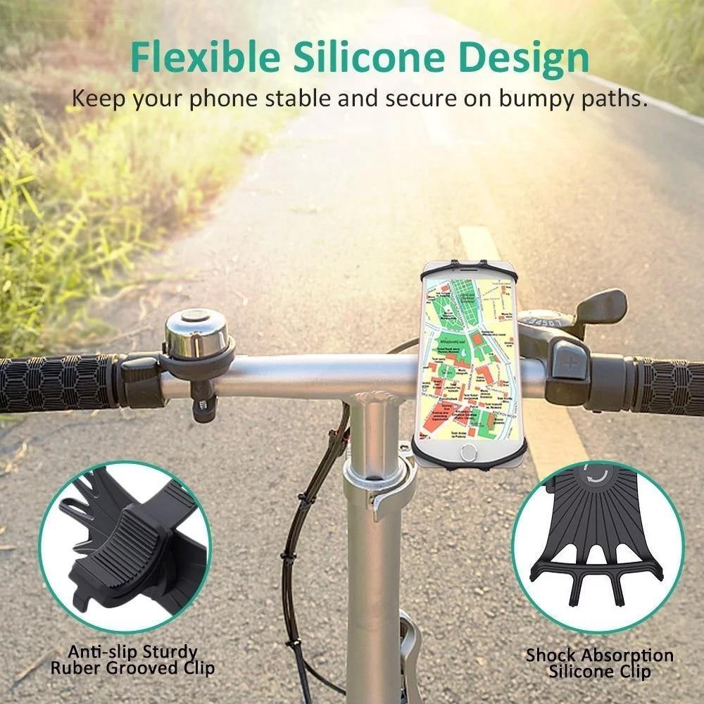 Universal Motocycle Durable Bicycle Mobile Phone Holder Cell Phone Mobile Bike Handlebar Bracket