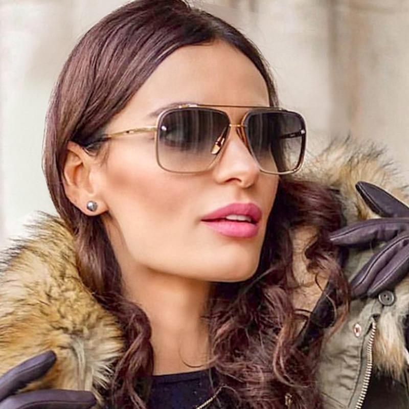 Luxury NEW TREND Classic Fashion Cool Men Sunglasses Brand New Vintage Design UV400 Oculos De Sol