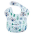 Waterproof Baby Bibs Polyester TPU Feeding Bibs Washable Baby Bibs with Food Catcher For Kids