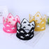 Modern Luxury New Trend  Baby Hat Girls and Boys Crown Knitted Cap Toddler Empty Top Hats Newborn Design Woolen Yarn Bonnet For Kids