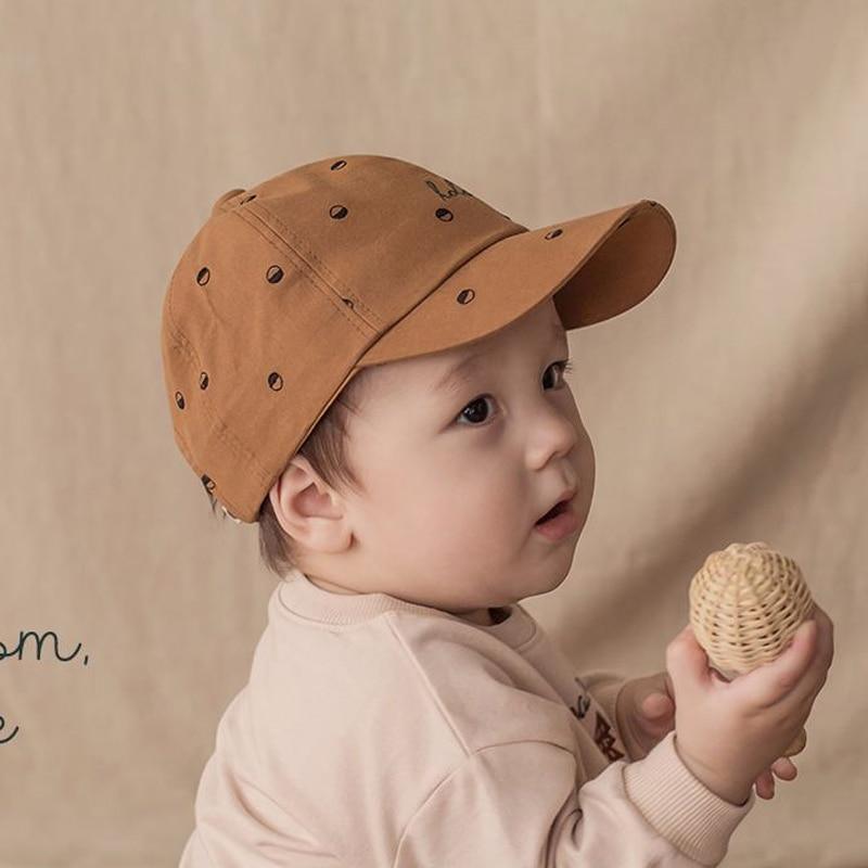 Trend New Style Cute Cotton Baby Hat Cap Kids Boy Adjustable Baseball Hats Children Snapback Hip-Hop Sun Hat