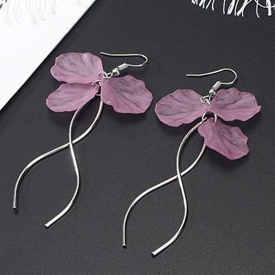 New Flower Handmade Bohemia Boho Earrings Women Fashion Long Hanging Earrings Crystal Female Jewelry Set