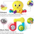 Baby Rattles Teether Shaker Grab and Spin Rattle Musical Toy Set Early Educational Toys For Baby