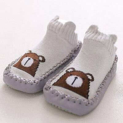 Baby Socks With Rubber Soles Infant Sock Newborn Children Floor Anti Slip Soft Sole Sock For Kids