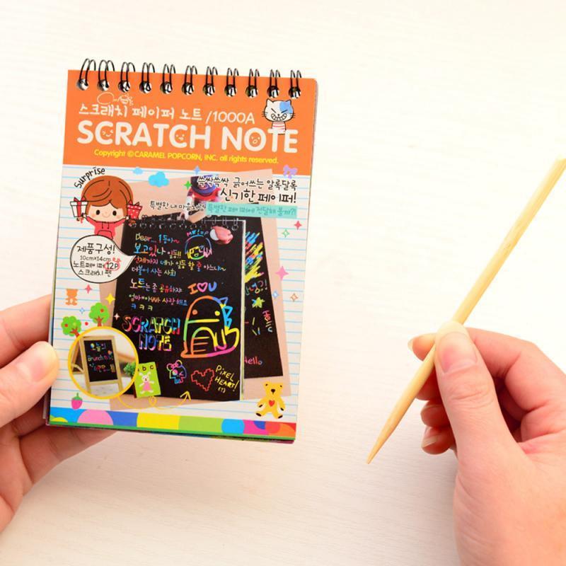 Kids Drawing Toys Scratch Paintings Magic Art Drawings Baby Educational Magic Books Child Birthday Gifts