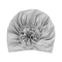 Modern Turban Baby Girls Bow Turban Hats Cotton Kids Beanie Children Hats Accessories For Girls Baby