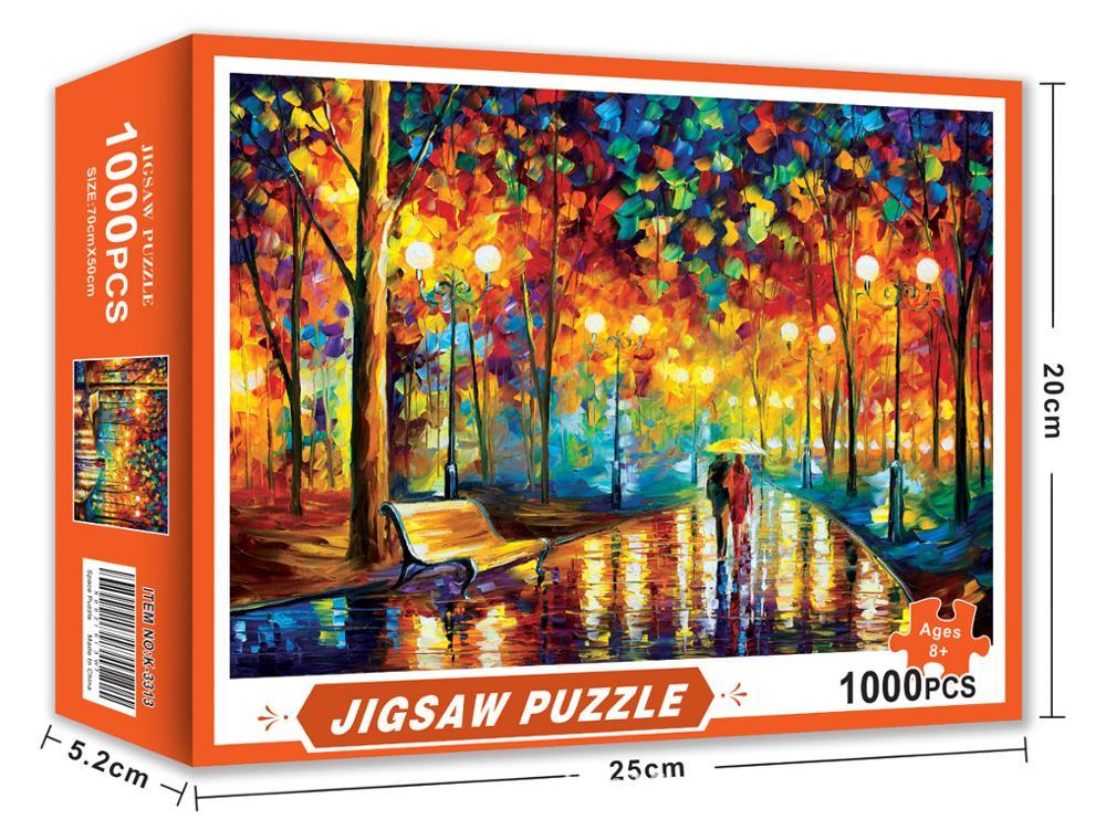 Puzzles 1000 Pieces Wooden Assembling Picture Space Travel Puzzles Toys For Adults Children Kids Home Games