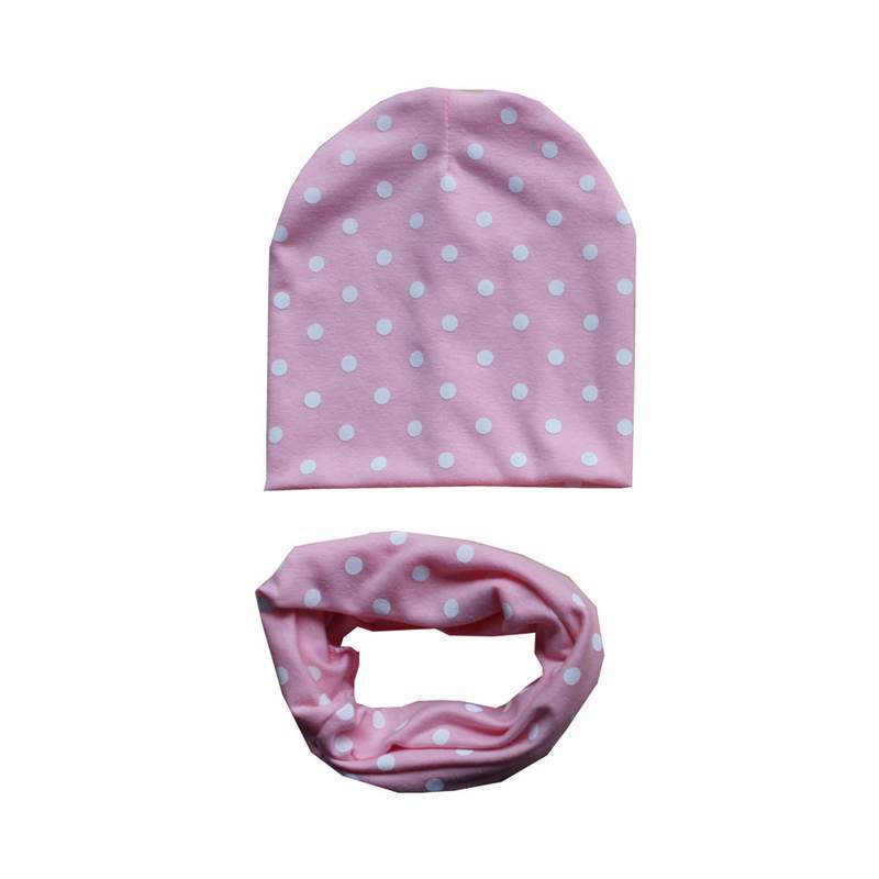 Modern Baby Boys & Girls Hat Scarf Set Beanie Boys Caps with Scarf for Kids In elegant Modern Design