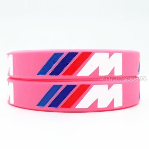 Hologram Bracelet ///M Sport M Power Black White Silicone Wristband Bangle for Auto Club Fans M3 M5 M6 3/5/7 Series