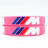 Hologram Bracelet ///M Sport M Power Black White Silicone Wristband Bangle for Auto Club Fans M3 M5 M6 3/5/7 Series