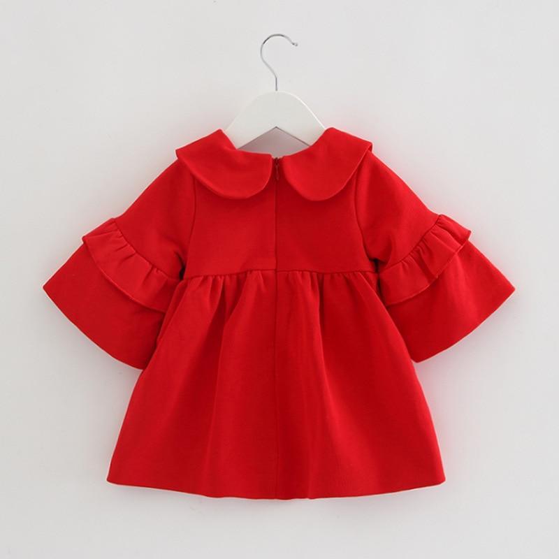 Christmas Baby Girl Clothes Cotton Party Dresses For Girls Newborn Kids  Warm Toddler Unique Design