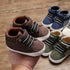 0-18M Newborn Baby Soft Sole Shoes Boys Kids Lace-Up Ankle Boots Sneakers Perfect Baby Gift