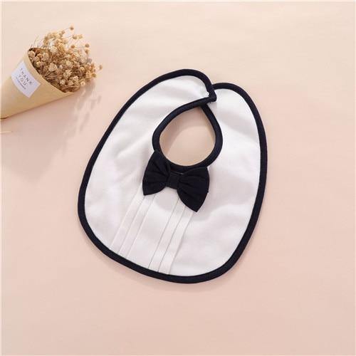 Modern Luxury Baby Bibs For Boys Cotton Newborn Bow Baby Girls Bibs Cute Boys Burp Cloth Infant Saliva Towels