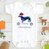 Baby Girl / boy Clothes Cute Dog Christmas Print  One-Pieces Bodysuit for Newborns Design