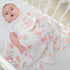 Muslin 100% Cotton Baby Swaddles Soft Newborn Blankets Bath Gauze Infant Wrap Sleep sack Stroller .