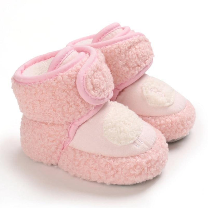 Baby Winter Warm First Walkers Cotton Baby Shoes Cute Infant Baby Shoes Soft Sole Shoe For Toddlers For Boys And Girls