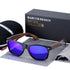 Wood Elegant Modern Classic Universal Men and Woman Sunglasses With Polarized  Glasses and UV400 Protection