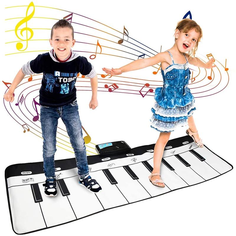 Electronic Musical Mat Carpets Keyboard Baby Piano Play Mat Toy Musical Instrument Music Toys Educational Toys Fro Kids