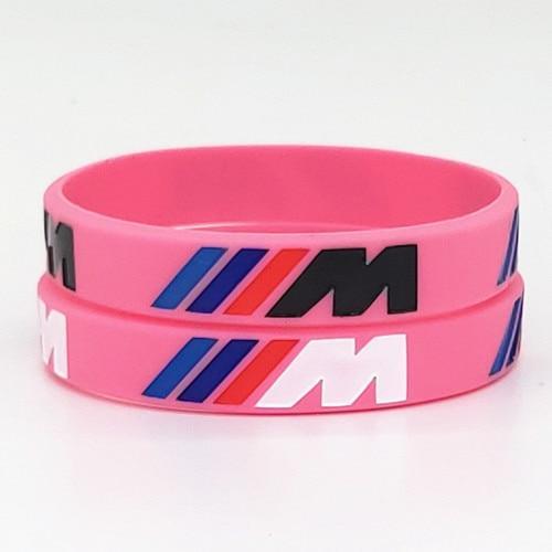 Hologram Bracelet ///M Sport M Power Black White Silicone Wristband Bangle for Auto Club Fans M3 M5 M6 3/5/7 Series