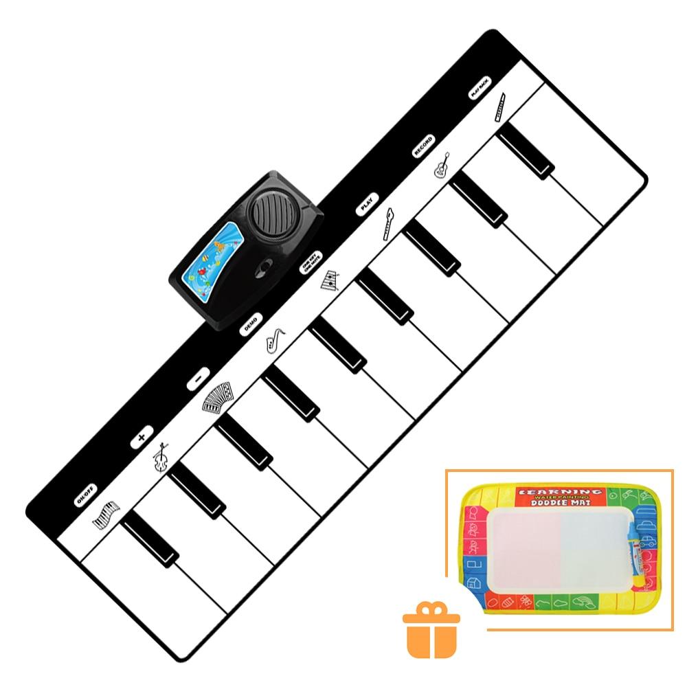 Electronic Musical Mat Carpets Keyboard Baby Piano Play Mat Toy Musical Instrument Music Toys Educational Toys Fro Kids