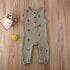 Baby Romper Sleeveless Newborn Baby Girl Boy Clothes Cactus Print Romper Jumpsuit Soft Baby Outfit One Piece Jumpsuit Pajamas