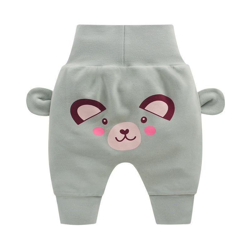 New Baby Fashion Long Pants Cartoon Animal Printing Baby Trousers Kid Wear Baby Pants  For Kids