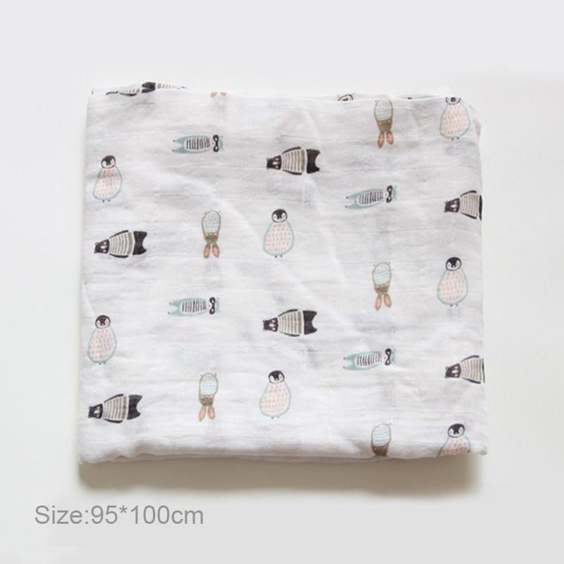 Muslin Baby Blankets Swaddles Newborn Photography Accessories Soft Swaddle Wrap Organic Cotton Swaddle