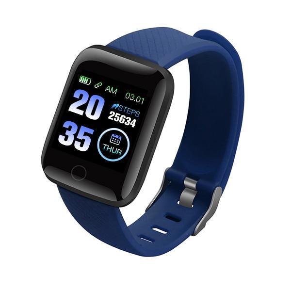 STEVVEX Smart Watch With Heart Rate Smart Monitor Wristband Sports Watches Smart Band Waterproof Smartwatch for Android iOS