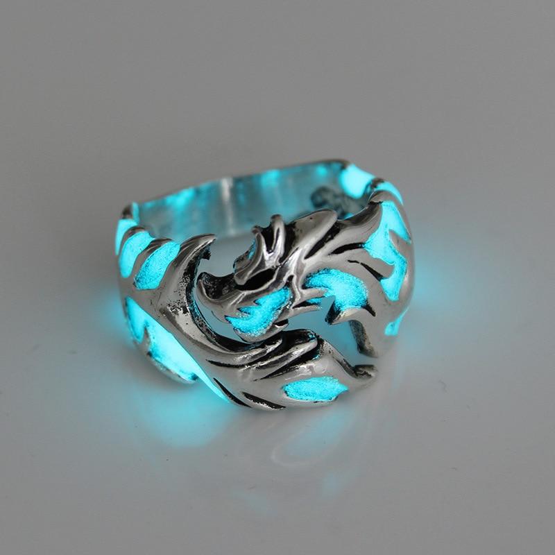 Modern Retro Individuality Rings For Women And Men Elegant Necessary Accessories For Nightclubs And Bars Personality Luxury Dragon Long Fashion Jewelry Ring