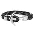 Couple Bracelets Fashion Alloy Anchor Bracelets Bangles braided Polyester Rope Bracelets For Women And Men Gifts